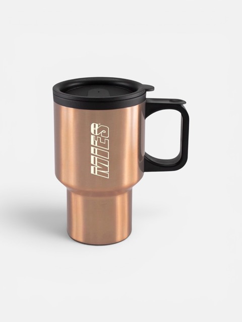 Mug metálico grabado con láser fibra